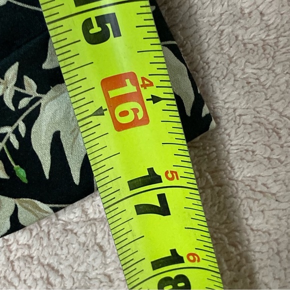 Tuckernuck Verdant Iris Royal Mini Shirt Dress-Womens M-Black/Green-Fall-NEW-NWT - Picture 8 of 10